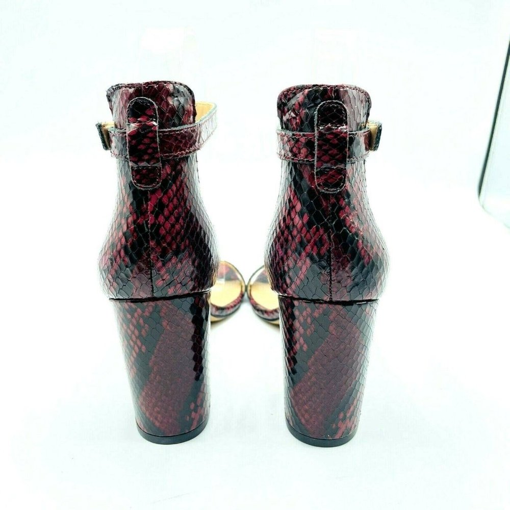 Vince Camuto Women Block Heels Sandal Snake Print - Picture 3 of 7